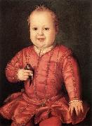 BRONZINO, Agnolo Portrait of Giovanni de Medici China oil painting reproduction